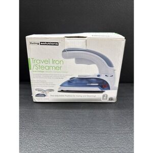 Travel Iron/Steamer Dual Voltage 120/240V compact Worldwide Travel model 593110